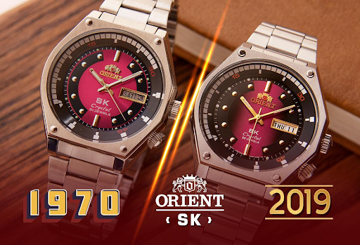 Review ❤️ Đồng hồ Orient SK Mặt Lửa 1970-2019 【Kèm Báo Giá】