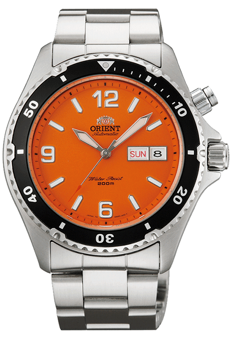 Đồng hồ Orient Mako Orange FEM65001MW - Mako 1