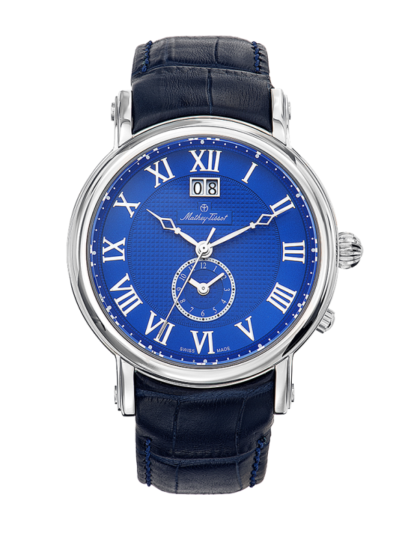 Retro Dual Time H4046ABU Đồng hồ Mathey Tissot Retro Dual Time H4046ABU