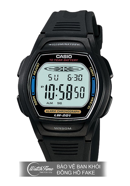 Đồng hồ Casio LW-201-2AVDF