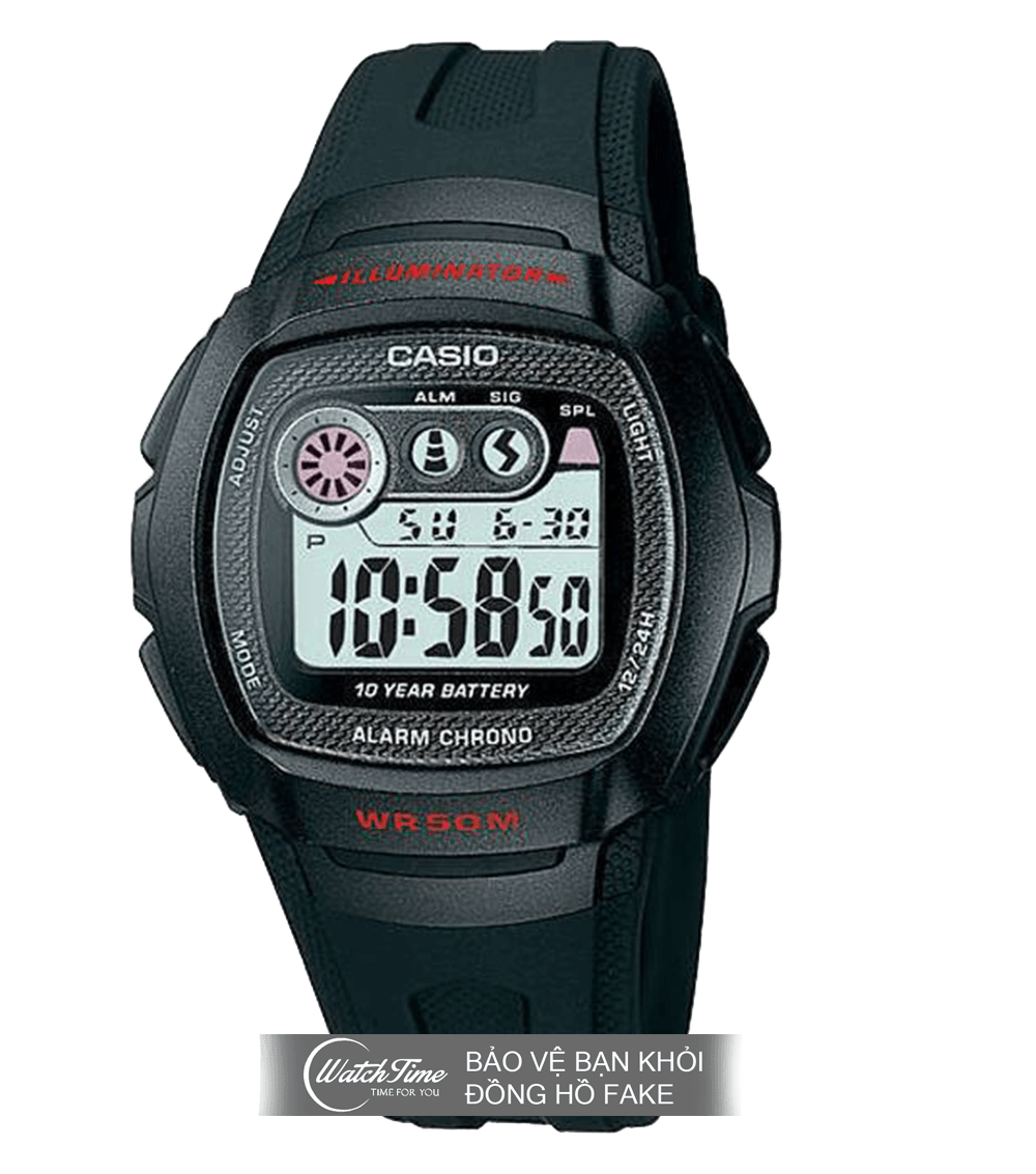 Đồng hồ Casio W-210-1CVDF