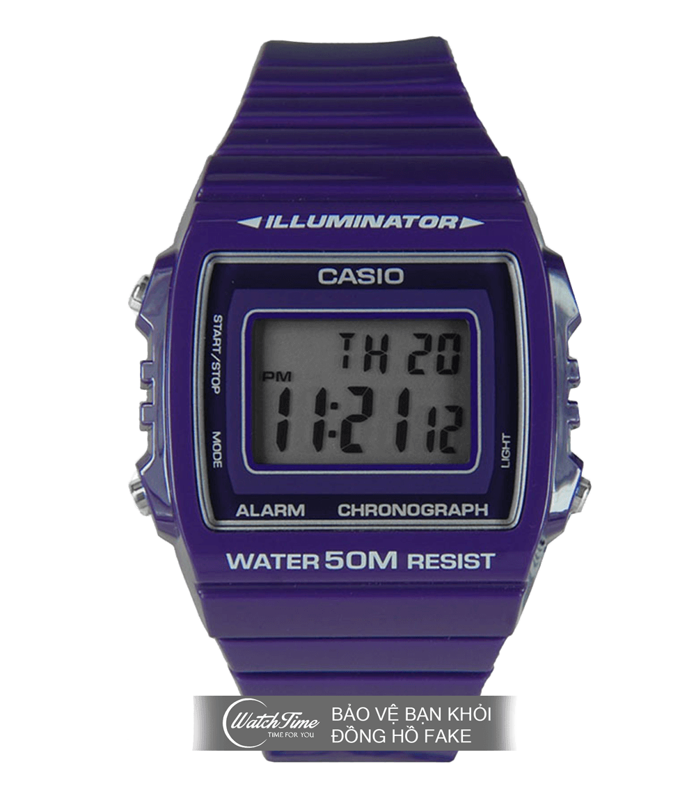 Đồng hồ Casio W-215H-6AVDF
