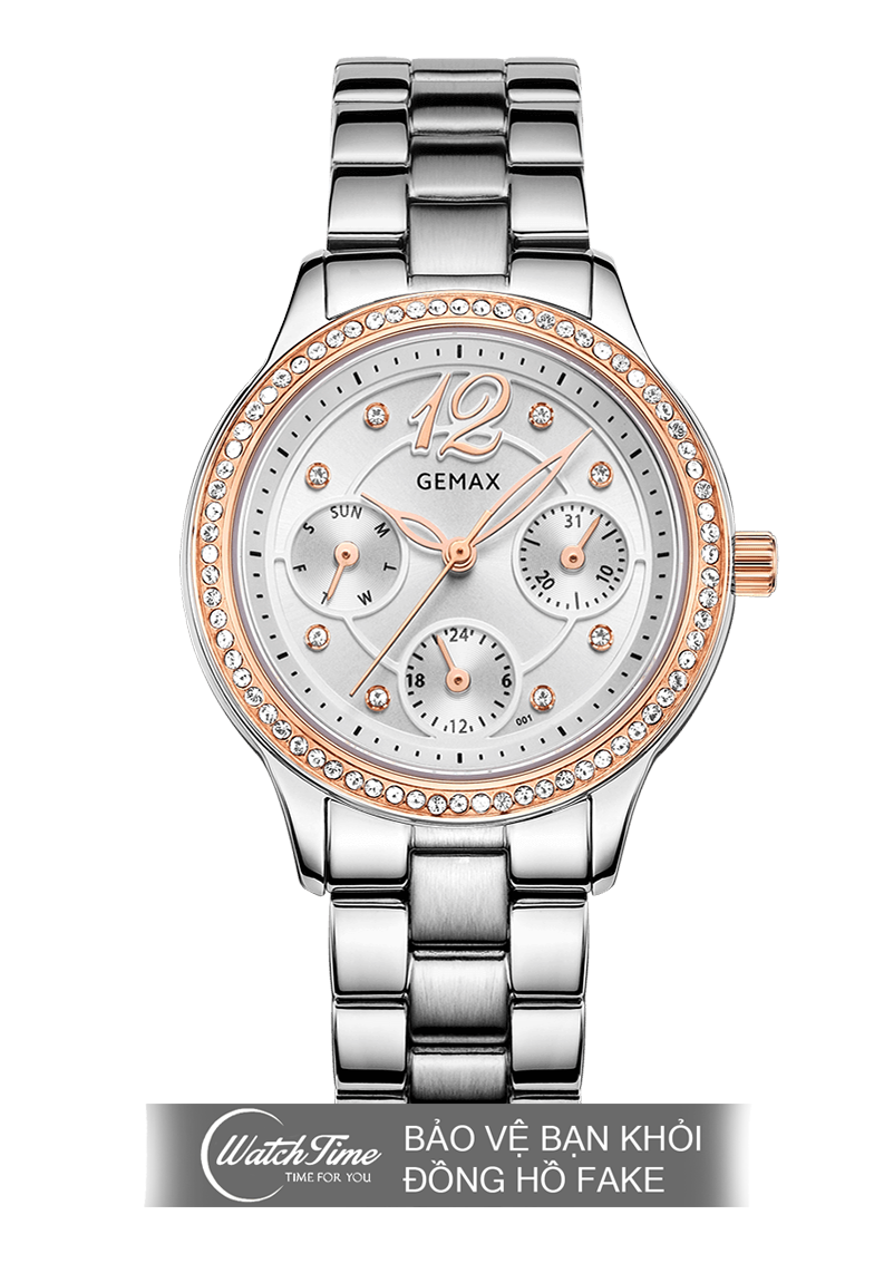 Đồng hồ Gemax 52186PRW