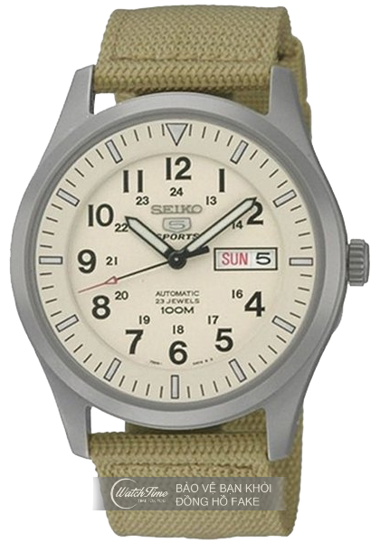 Đồng hồ Seiko 5 Quân đội SNZG07K1